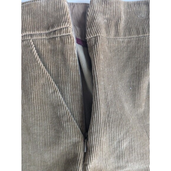 Banana Republic Mini Skirt Women's Size 4 Brown Corduroy - Picture 10 of 11